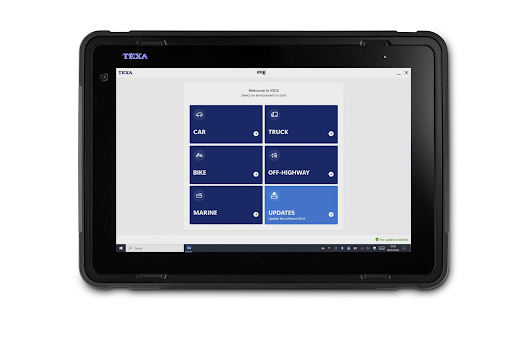 TEXA's Axone Tablet